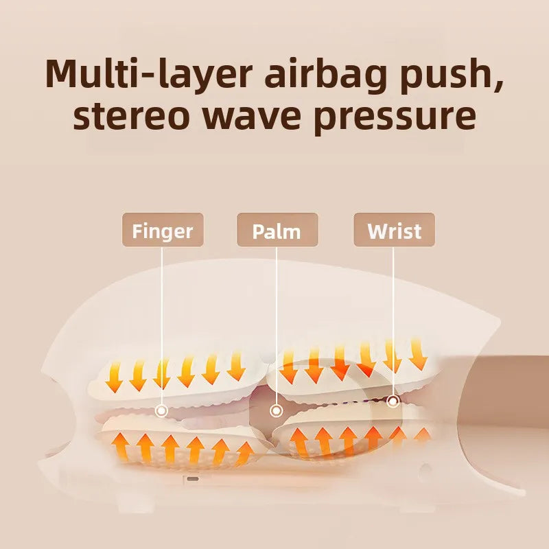 NexaMart Hand Massager with Heating and Air Wave Technology