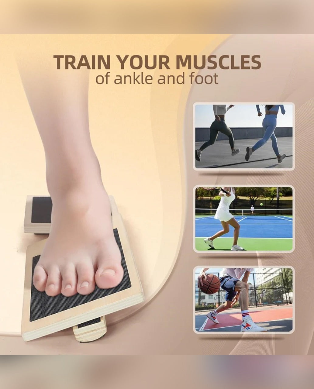 NexaMart Ankle Balance Board
