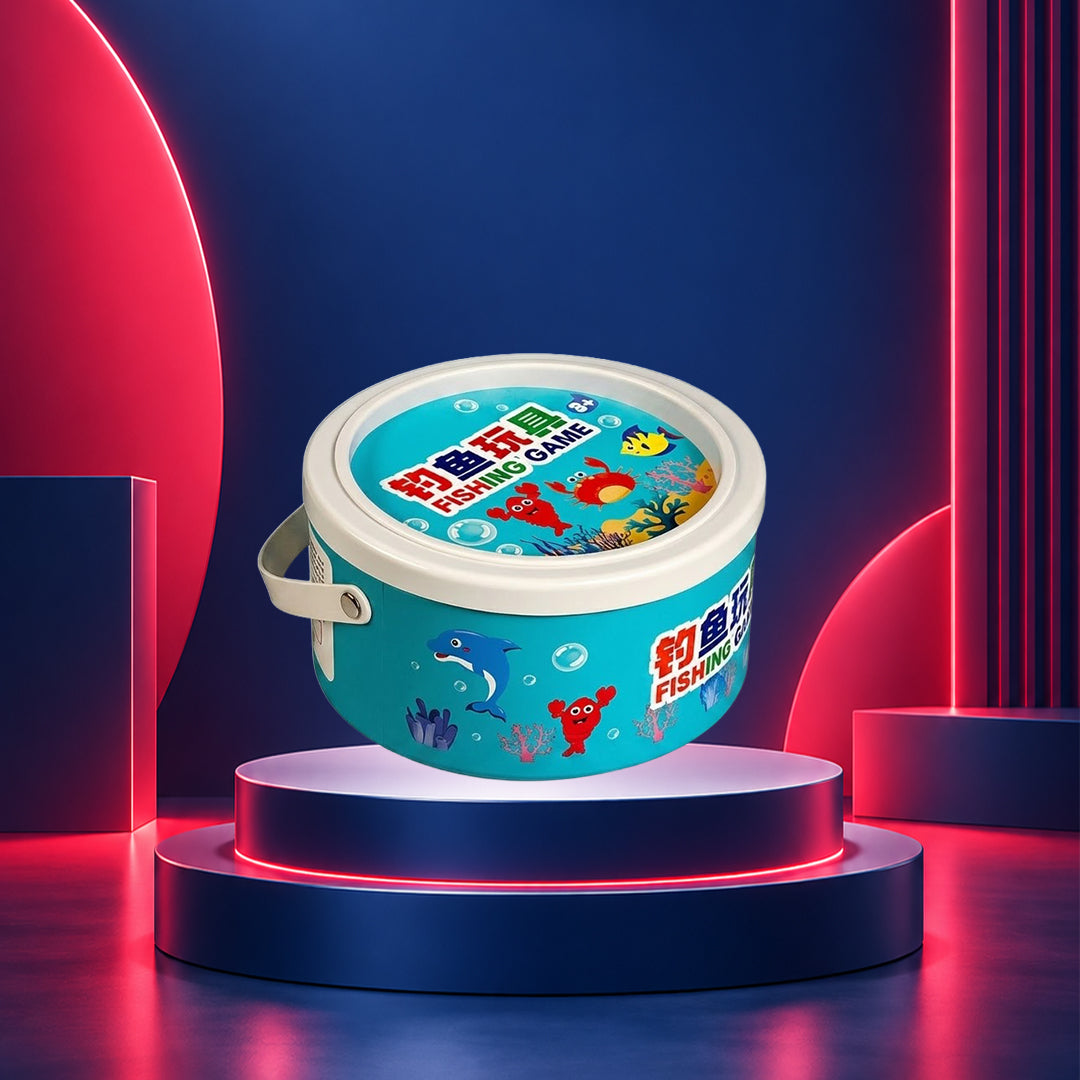 NexaMart Wooden Magnetic Fishing Game for Kids