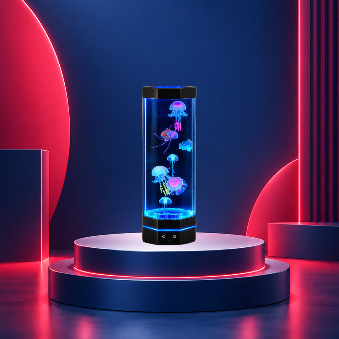 NexaMart Remote Control Color Changing Jellyfish USB Night Light