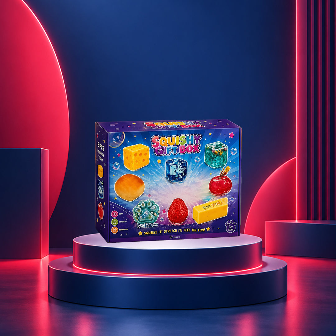 NexaMart 8-Piece Maltose Stress Relief Toy Set