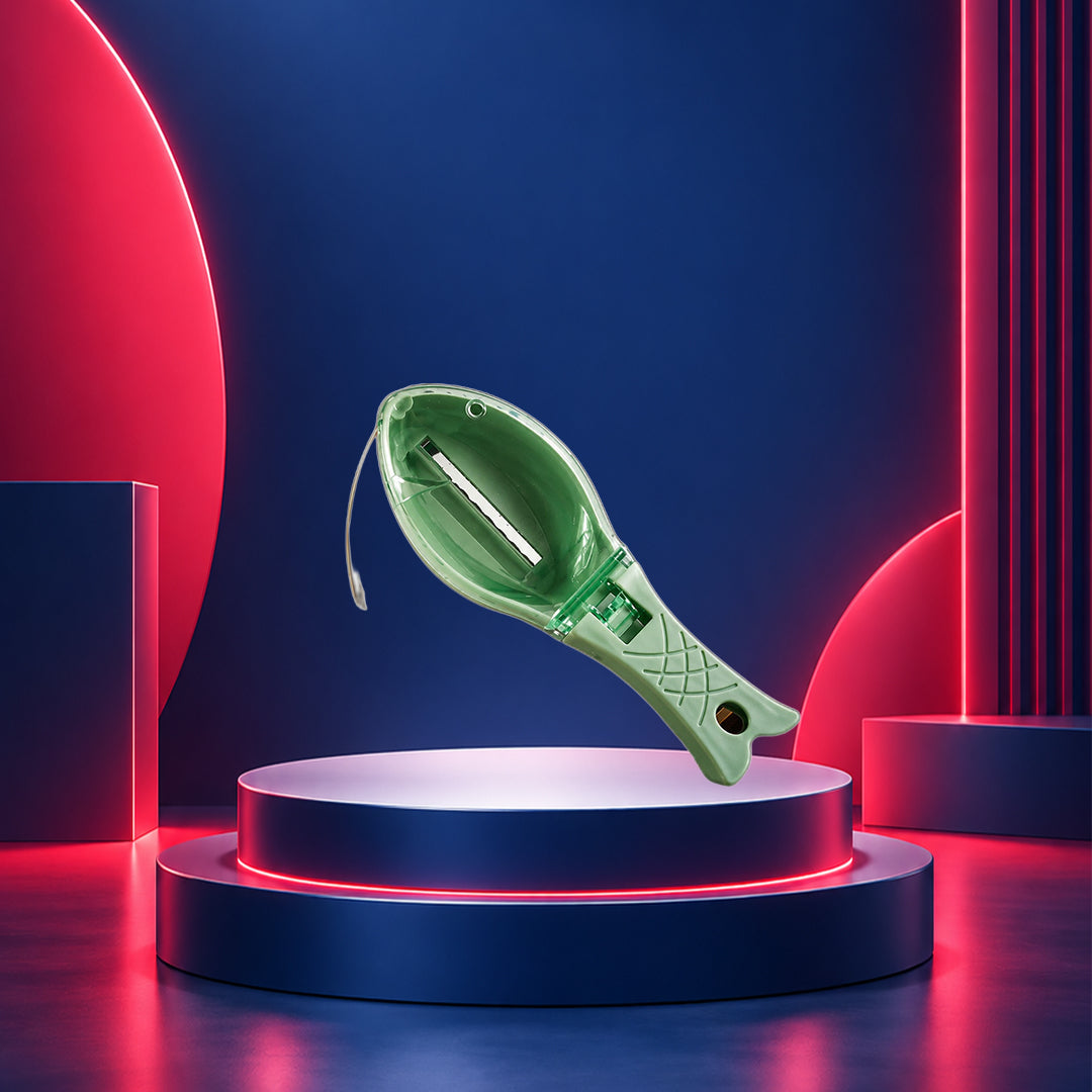 NexaMart Creative Fish Shaped Scale Scraper