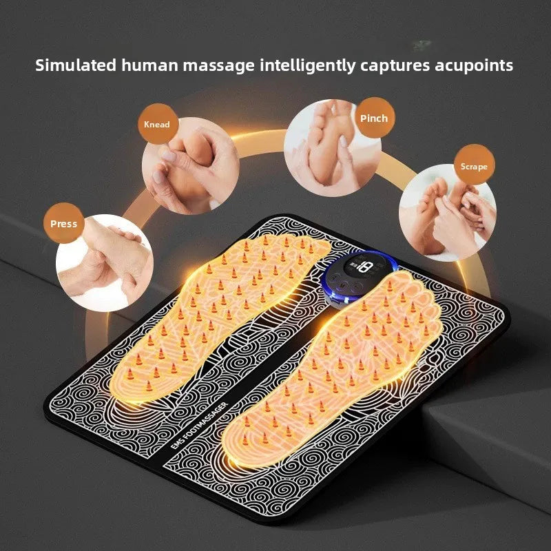 NexaMart EMS Foot Massage Pad with Pulse Technology