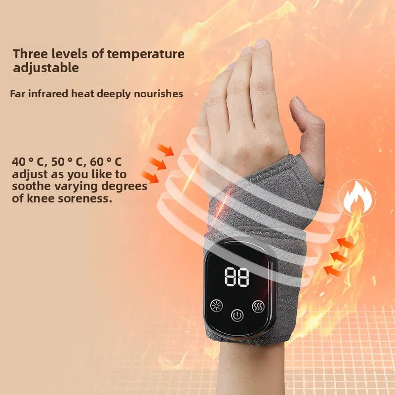 NexaMart Electric Heating Ankle Protector with Vibration Massage and Graphene Technology