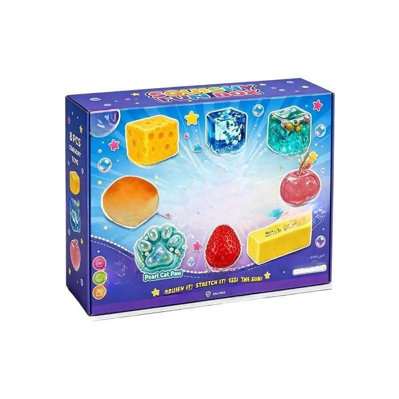 NexaMart 8-Piece Maltose Stress Relief Toy Set