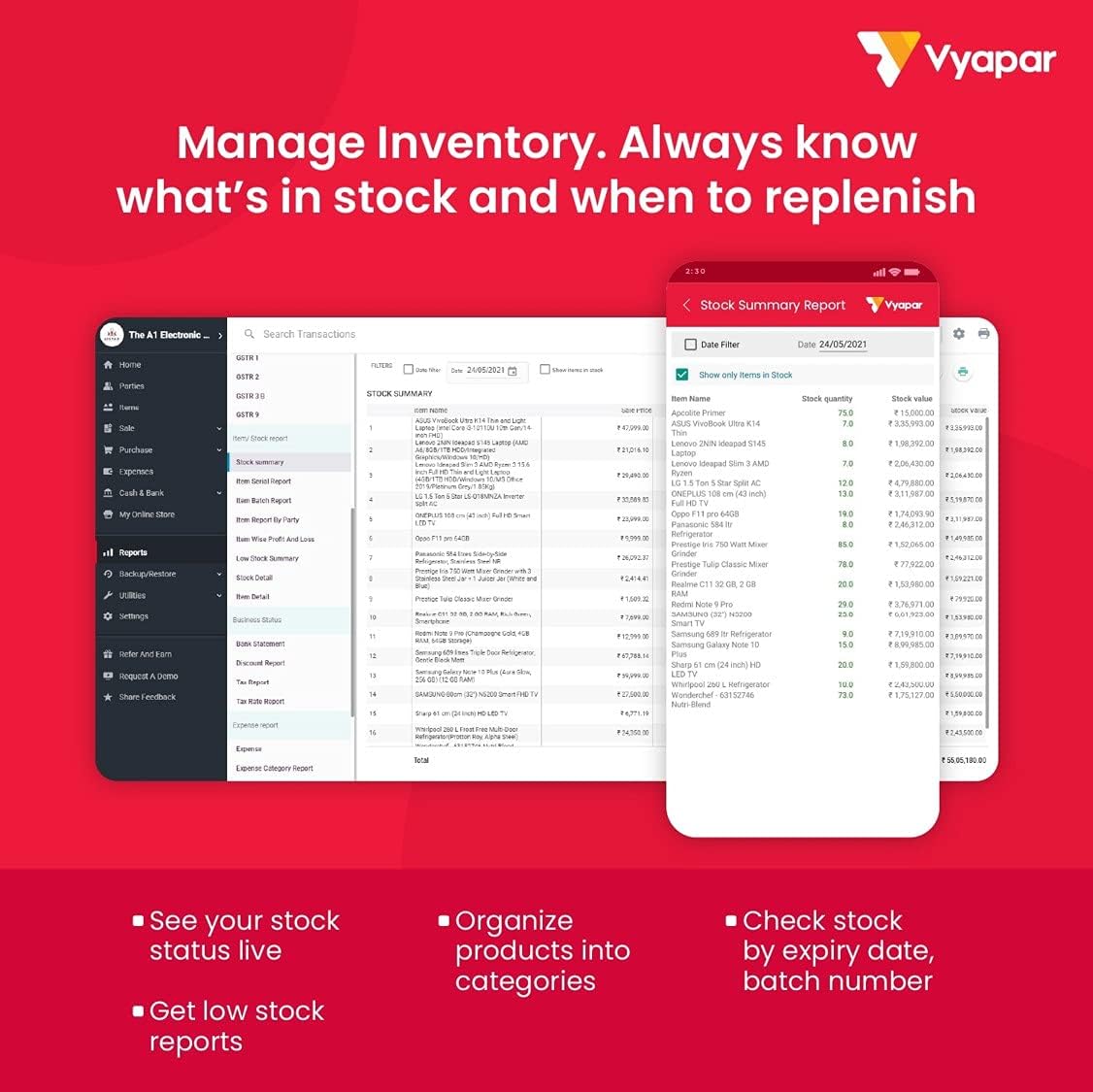 Best Bakery Billing Software – Manage Sales, Inventory & GST with Vyapar